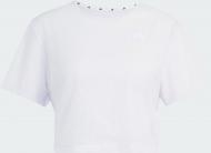 Футболка Adidas PL ESS TEE JAQ KT3828 р.XS фиолетовый