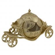 Прикраса новорічна MIS LT Карета 8,5 см золотий