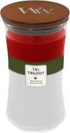Свеча ароматическая Woodwick Large Trilogy Winter Garland 609г