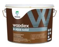 Антисептик TEKNOS Woodex Aqua Solid база 1 белый полумат 9 л