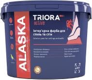 Краска акриловая водоэмульсионная Triora ALASKA мат белый 1 л