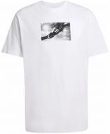 Футболка Adidas GFX TEE KR4700 р.176 белый