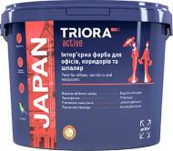 Краска акриловая водоэмульсионная Triora JAPAN полуглянец белый 5 л