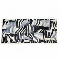 Коврик Dariana PLUSH серая абстракция 60x120 см