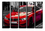 Картина модульная BMW M4 красный 140x89 см Hotel Arizona HD CNVS-5-IFR-Sport Car Red BMW M4- Картина модульная BMW M4 красный 140x89 см Hotel Arizona HD CNVS-5-IFR-Sport Car Red BMW M4-