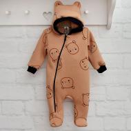 Комбинезон детский унисекс Blanka Мишка р.56-62 коричневый 110651