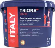 Декоративная штукатурка короед Triora Italy 20 кг белый