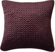 Подушка декоративная 3D Velvet 45x45 см бордовый La Nuit