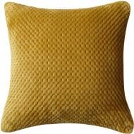 Подушка декоративная 3D Velvet 45x45 см оливковый La Nuit