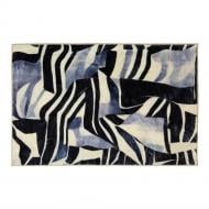 Коврик Dariana PLUSH серая абстракция 60х90 см