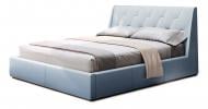 Кровать Green Sofa БЕРЛИН-4 Зенит 46 120x200 см серый