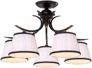 Люстра стельова Arte Lamp IRENE 5x40 Вт E14 коричневий A5133PL-5BR Люстра стельова Arte Lamp IRENE 5x40 Вт E14 коричневий A5133PL-5BR