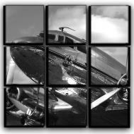 Картина модульная винтажный самолет DC-3 77x77 см Hotel Arizona HD 9-22562443937-AIRC-30x30-DC-3 Картина модульная винтажный самолет DC-3 77x77 см Hotel Arizona HD 9-22562443937-AIRC-30x30-DC-3