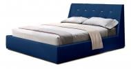 Кровать Green Sofa БЕРЛИН-4 Зенит 41 140x200 см синий