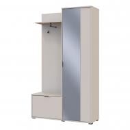 Прихожая с зеркалом Doros Дора 1920х1135х400 мм кашемир