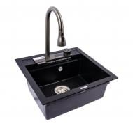 Мойка + смеситель Valeso 5149 VIVA чёрная