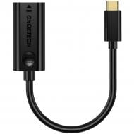 Перехідник Choetech USB 3.1 Type-C M - HDMI F 4K 60Hz 0,15 м чорний (HUB-H04BK-V5)