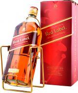 Виски Johnnie Walker Red label 4 года выдержки в подарочной упаковке 3 л