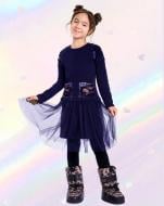 Платье PURPURINO р.122 темно-синий 5047/122