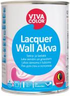 Лак для стен и потолков Lacquer Wall Akva Vivacolor полумат 0,9 л