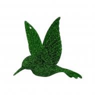 Елочная игрушка MIS LT Колибри 7 см зеленый