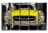 Картина модульная Mercedes Gull-wing «Крыло чайки» желтый 140x89 см Hotel Arizona HD CNVS-5-IFR-Yellow-Vintage Merced Картина модульная Mercedes Gull-wing «Крыло чайки» желтый 140x89 см Hotel Arizona HD CNVS-5-IFR-Yellow-Vintage Merced