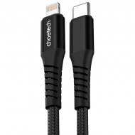 Кабель Choetech USB3.1 Type-C M-Lightning M PD 27W 1 м чорний (XCL-1030-BK)