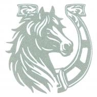 Подвеска MIS LT Лошадь-подкова 12 см голубой Подвеска MIS LT Лошадь-подкова 12 см голубой