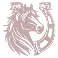 Підвіска MIS LT Кінь-підкова 12 см рожевий