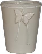 Кашпо керамическое Дон Пион Garden Beaty 241 круглый 1 л белый