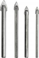Набор сверл S&R Meister по стеклу и керамике 4-8 мм 4 шт. 217000004