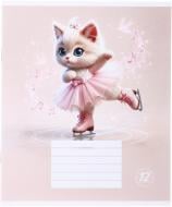 Тетрадь школьная Cat_26 12 12 листов в косую линию Nota Bene Тетрадь школьная Cat_26 12 12 листов в косую линию Nota Bene