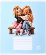 Зошит шкільний Girlfriends_26 12 аркушів у лінію 1 Nota Bene