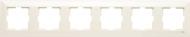 Рамка шестиместная Viko Meridian универсальная кремовый 90979016