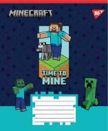 Тетрадь школьная 24 листа линия Minecraft Walls YES