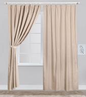 Штора Linen тауп 160х275 см La Nuit