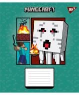 Зошит шкільний 24 аркуша лінія Minecraft Arrows YES