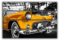 Картина модульная золотой Ford Thunderbird ретро 254x178 см Hotel Arizona HD 8 HUGE-225743886-THUN-70x100-GOL
