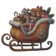 Подвеска MIS LT Печенько Сани 8,5 см коричневый