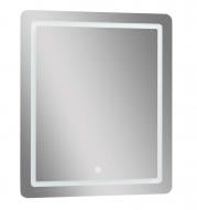 Дзеркало в алюмінієвій рамі Sanwest Group LED Luxury 70х70 (фацет)