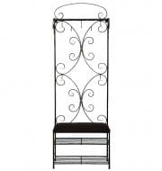 Вешалка гардеробная Метал Арт Гармония черный