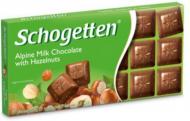 Молочний шоколад Schogetten Альпійський з лісовими горіхами 100 г
