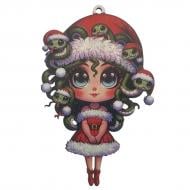 Подвеска MIS LT Медуза Горгона 10 см разноцветный