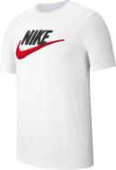 Футболка Nike M NSW TEE BRAND MARK AR4993-100 р.S белый