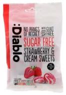 Конфеты DIABLO Клубника и Сливки без сахара 75 г