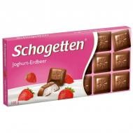 Молочний шоколад Schogetten Шок.мол.Yoghurt Strawberry100г