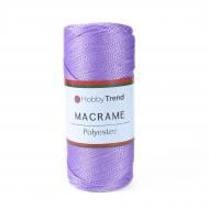 Пряжа для вязания Hobby Trend Macrame №4 2002/130 сиреневый 5506