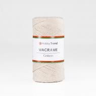 Пряжа для вязания Hobby Trend Cotton Macrame 1001/016 бежевая пудра 5631