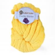 Пряжа для вязания Lady Yarn Chunky Blanket PL160 желтый 5213