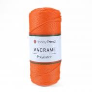 Пряжа для вязания Hobby Trend Macrame №4 2002/120 оранжевый 5505